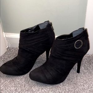 Black Heel Booties